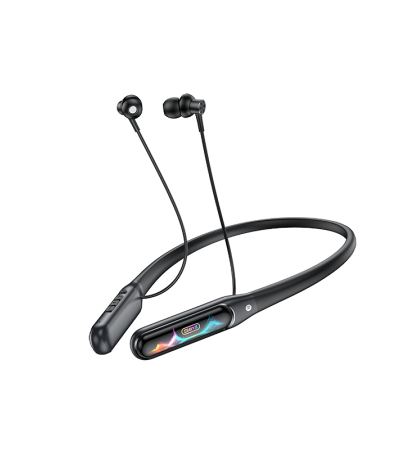 BYZ B76 Karaoke Bluetooth Headset - In-Ear Neckband Design - Black