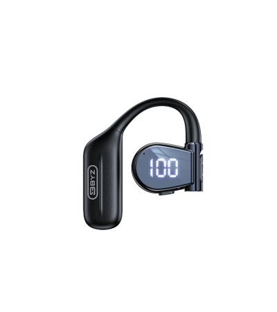 BYZ D1 Dual-Mic Windproof Noise Cancelling Bluetooth Neckband Headset - 20H Playtime